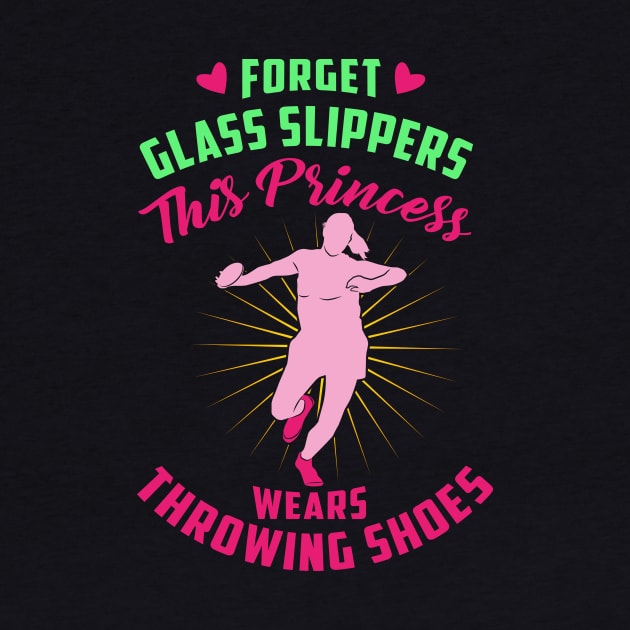 Forget Glass Slippers This Princess Wears Throwing Shoes by Shirtbubble